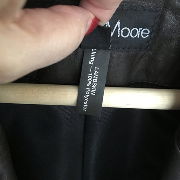 Caroline Moore Lambskin Blazer - Picture 4 of 4